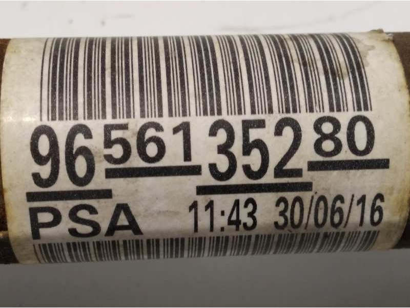 Recambio de transmision delantera izquierda para peugeot 208 style referencia OEM IAM 9665135280  3272LG