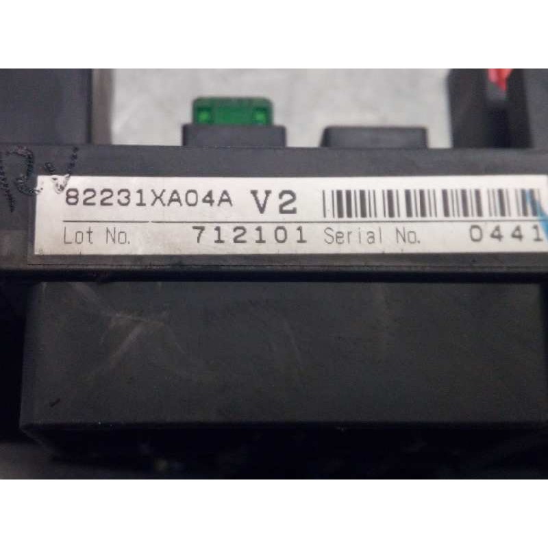 Recambio de caja reles / fusibles para subaru tribeca b9 classic referencia OEM IAM 82231XA04A  