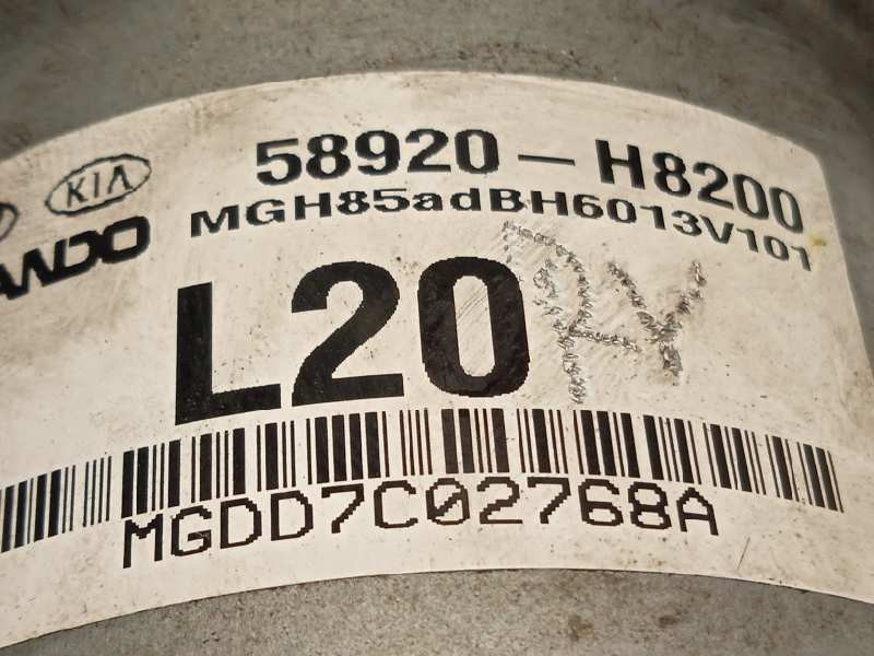 Recambio de abs para kia rio (yb) drive referencia OEM IAM 58920H8200 BE6003V102 MGH85ADBH6013V101