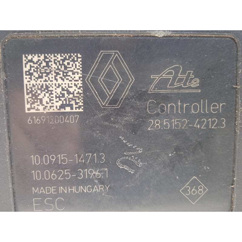 Recambio de abs para dacia lodgy laureate referencia OEM IAM 476600078R 28515242123 10022006554