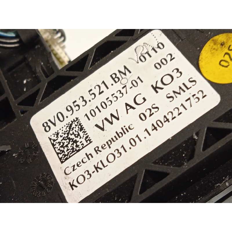 Recambio de mando intermitentes para audi a3 sportback (8va) 1.4 16v tfsi referencia OEM IAM 8V0953521BM  