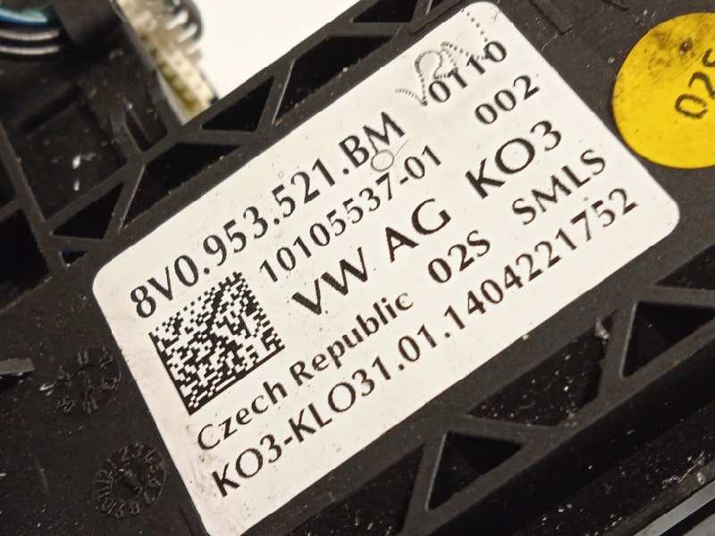 Recambio de mando intermitentes para audi a3 sportback (8va) 1.4 16v tfsi referencia OEM IAM 8V0953521BM  