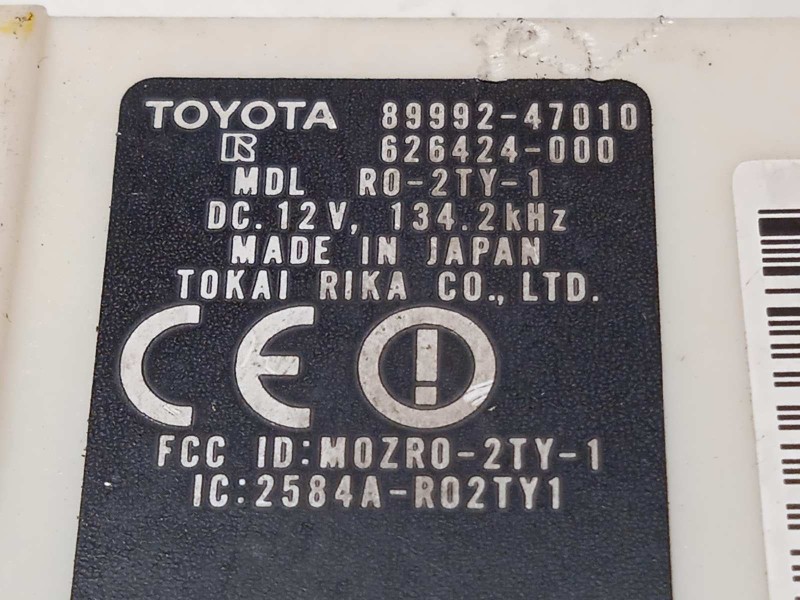 Recambio de modulo electronico para toyota prius (nhw20) 1.5 cat referencia OEM IAM 8999247010  