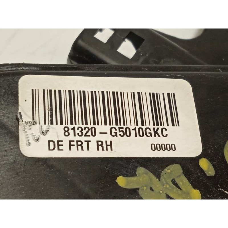 Recambio de cerradura puerta delantera derecha para kia niro referencia OEM IAM 81320G5010GKC  81320G5010