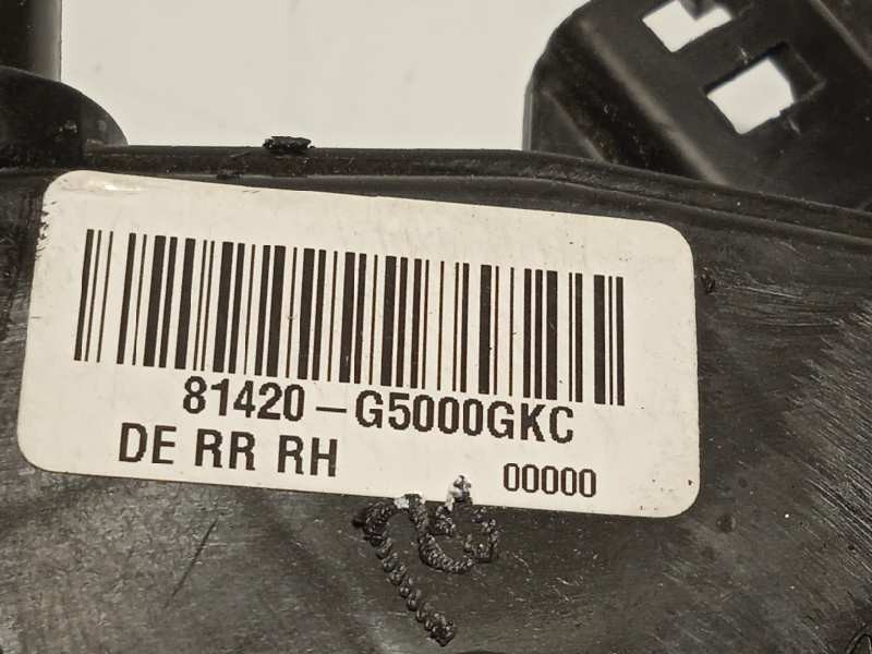 Recambio de cerradura puerta trasera derecha para kia niro referencia OEM IAM 81420G5000GKC  81420G5000