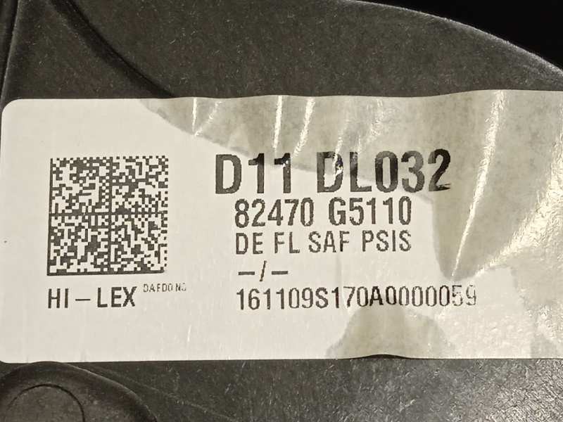Recambio de elevalunas delantero izquierdo para kia niro referencia OEM IAM 82470G5110 82471G5010 82450G5010
