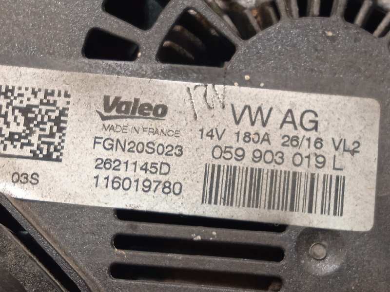 Recambio de alternador para porsche macan (typ ) s diesel referencia OEM IAM 059903019L  FGN20S023