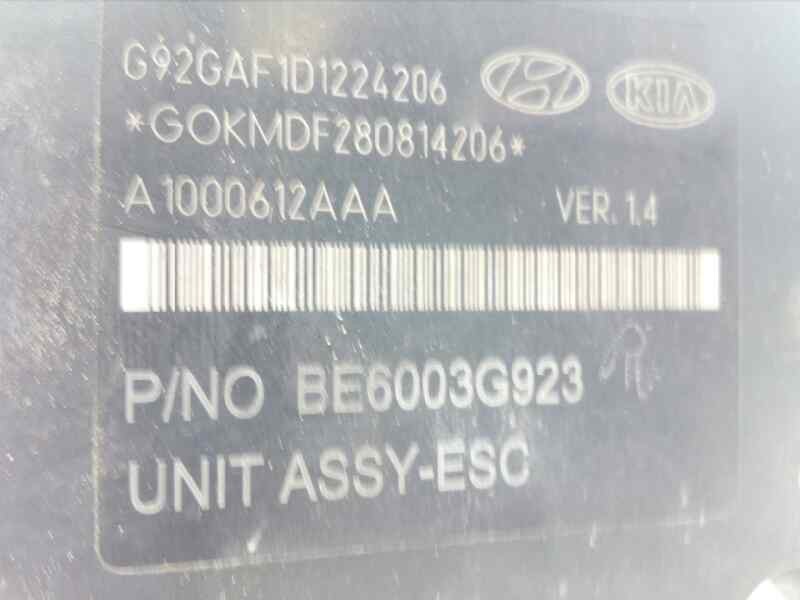 Recambio de abs para kia rio 1.2 cat referencia OEM IAM 589201W505 BE6003G923 60BH6013G923
