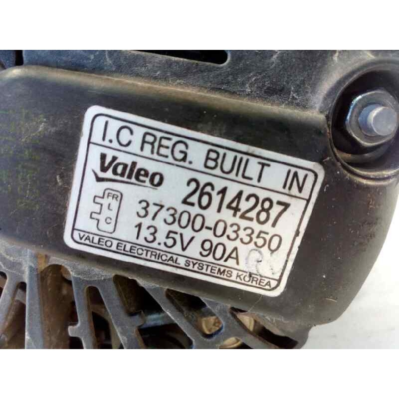 Recambio de alternador para kia rio 1.2 cat referencia OEM IAM 3730003350  2614287