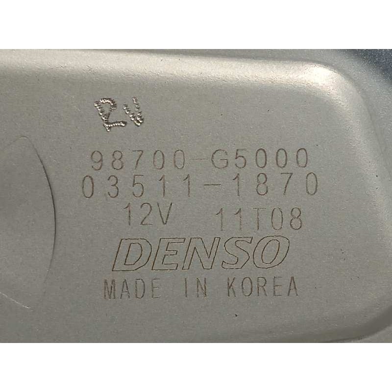 Recambio de motor limpia trasero para kia niro referencia OEM IAM 98700G5000  