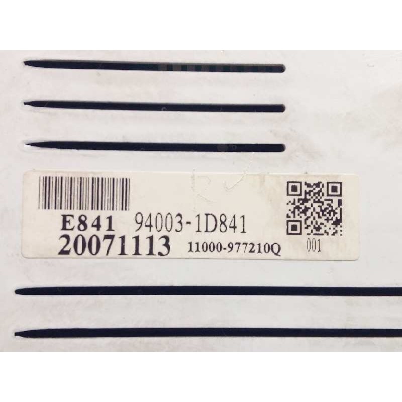 Recambio de cuadro instrumentos para kia carens (un) 2.0 crdi referencia OEM IAM 940031D841  