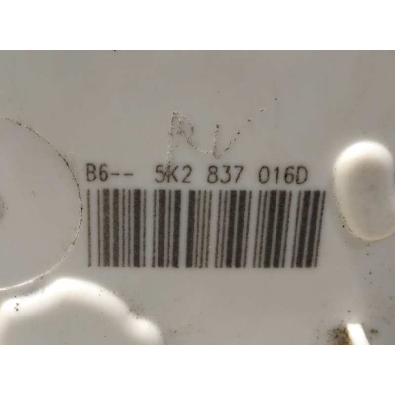 Recambio de cerradura puerta delantera derecha para seat leon (5f1) 1.6 tdi referencia OEM IAM 5K2837016D  