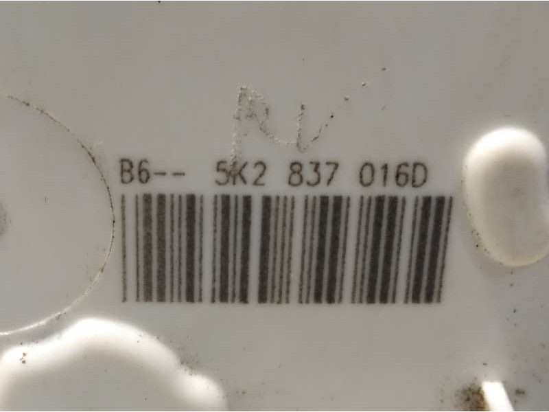 Recambio de cerradura puerta delantera derecha para seat leon (5f1) 1.6 tdi referencia OEM IAM 5K2837016D  