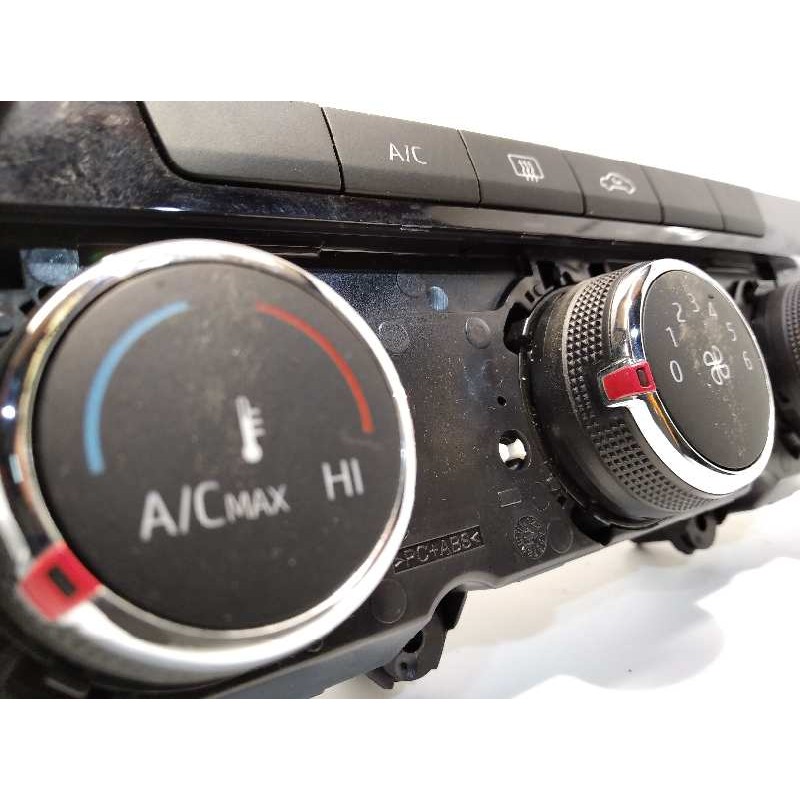 Recambio de mando climatizador para seat leon (5f1) 1.6 tdi referencia OEM IAM 5F0907426H  5HB01117420
