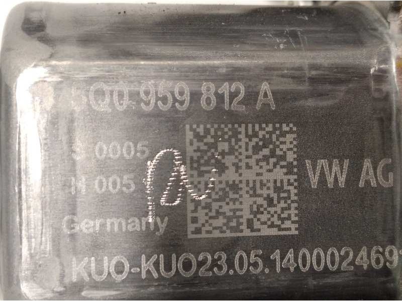 Recambio de elevalunas trasero derecho para seat leon (5f1) 1.6 tdi referencia OEM IAM 5Q0959812A  5F9839462C