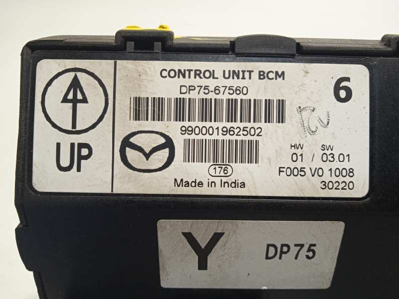 Recambio de modulo electronico para mazda 2 lim. (de) 1.3 16v cat referencia OEM IAM DP7567560  