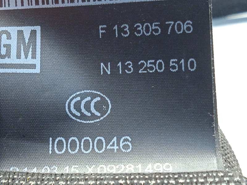 Recambio de cinturon seguridad delantero derecho para opel meriva b excellence referencia OEM IAM 13305706  13250510