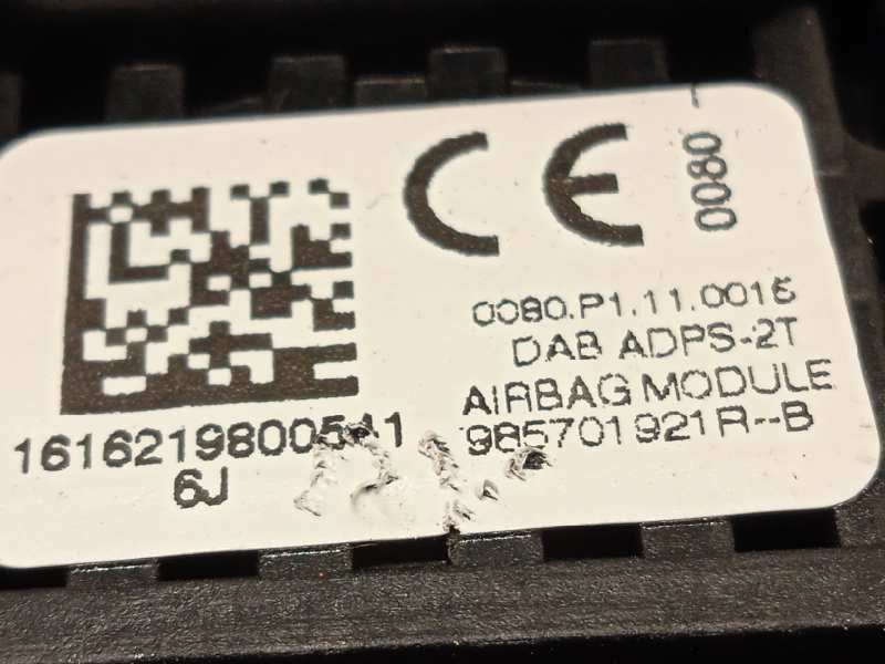 Recambio de airbag delantero izquierdo para renault scenic iii grand bose edition referencia OEM IAM 985701921R  