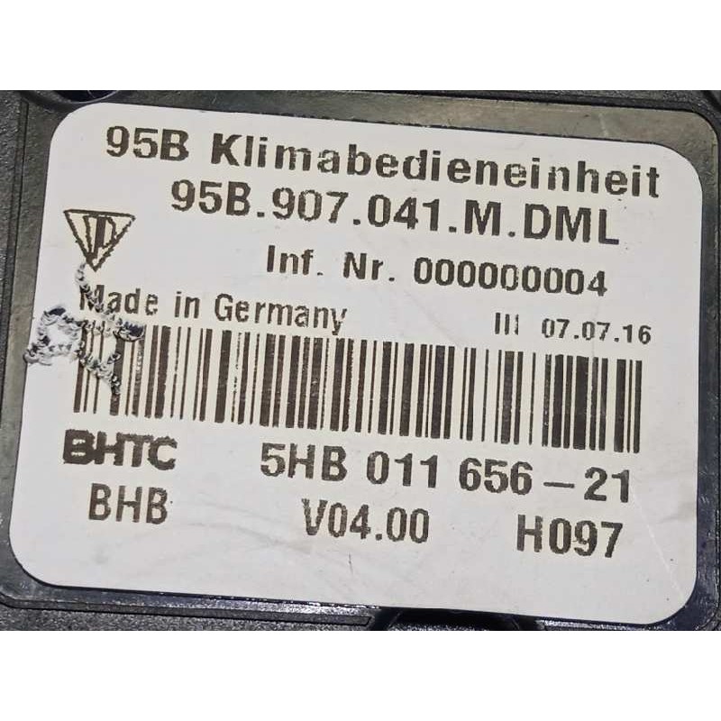 Recambio de mando multifuncion para porsche macan (typ ) s diesel referencia OEM IAM 95B907040AFDML 95B907042TDML 95B907041MDML