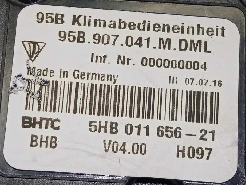 Recambio de mando multifuncion para porsche macan (typ ) s diesel referencia OEM IAM 95B907040AFDML 95B907042TDML 95B907041MDML