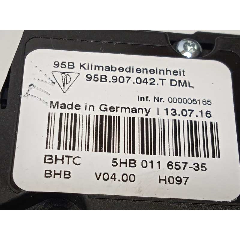 Recambio de mando multifuncion para porsche macan (typ ) s diesel referencia OEM IAM 95B907040AFDML 95B907042TDML 95B907041MDML