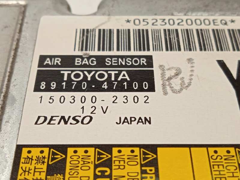 Recambio de centralita airbag para toyota prius (nhw30) 1.8 16v cat (híbrido) referencia OEM IAM 8917047100  1503002302