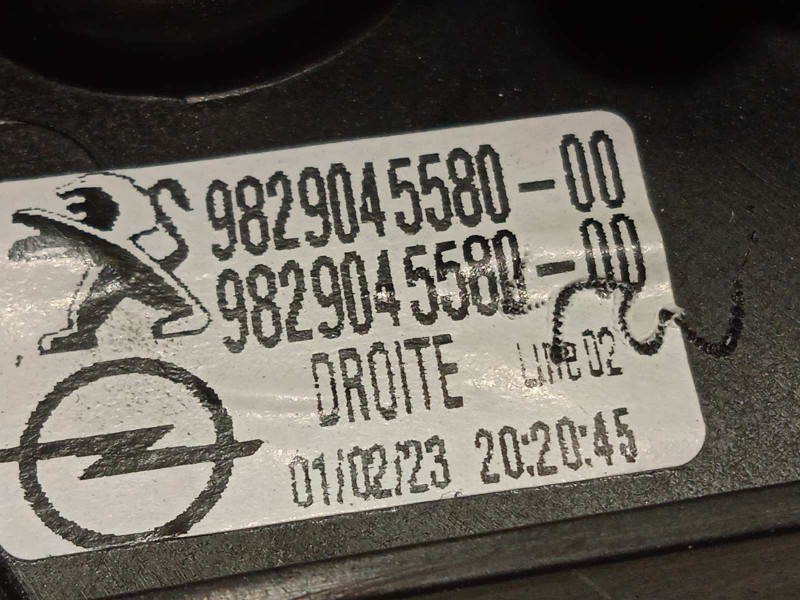 Recambio de elevalunas trasero derecho para peugeot 208 (p2) active referencia OEM IAM 9829045580  