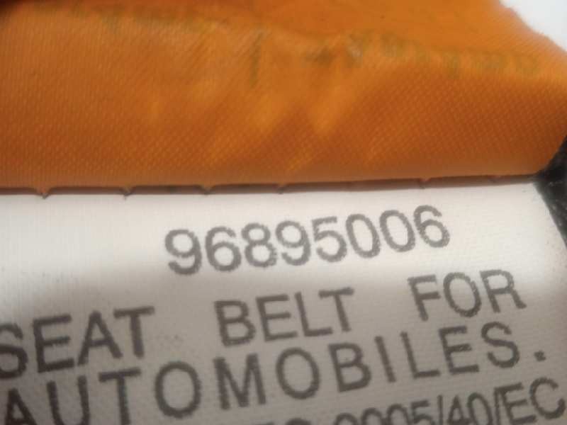 Recambio de cinturon seguridad delantero derecho para chevrolet aveo sedán 1.4 cat referencia OEM IAM 96895006  
