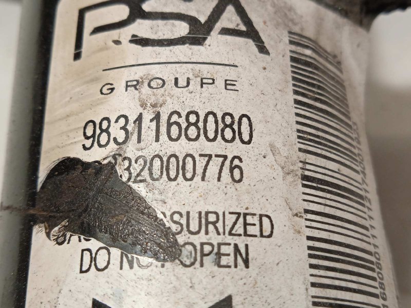 Recambio de amortiguador delantero derecho para peugeot 208 (p2) active referencia OEM IAM 9831168080  