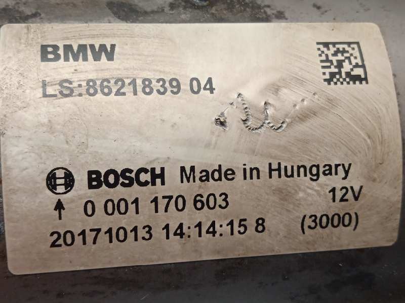 Recambio de motor arranque para bmw serie x3 (g01) xdrive20i referencia OEM IAM 8621839 12418621839 0001170603