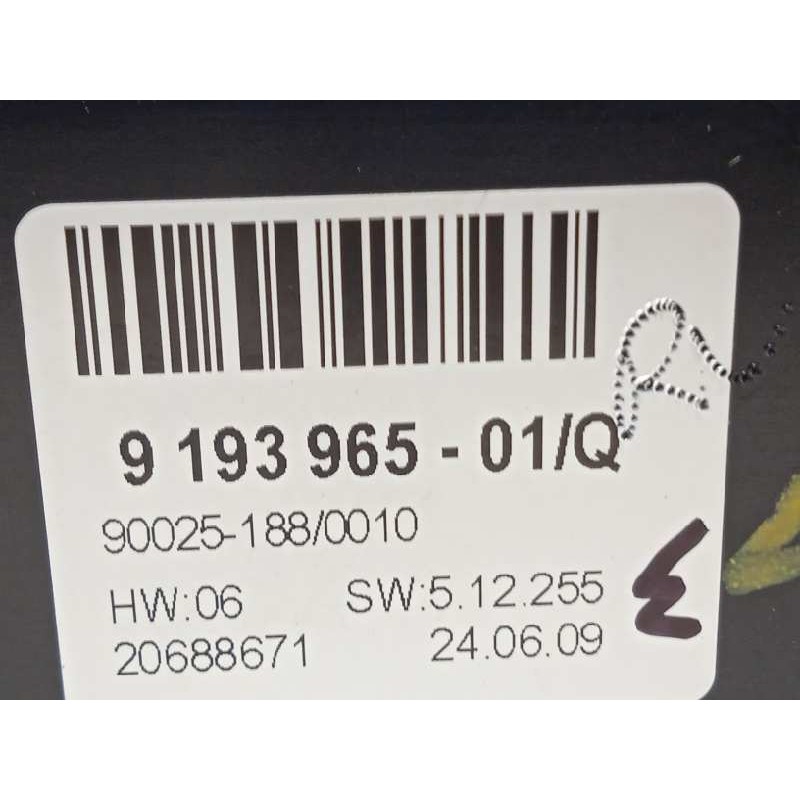 Recambio de mando climatizador para bmw x5 (e70) xdrive30d referencia OEM IAM 9193965 64119310448 64119193965