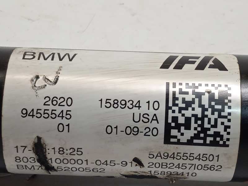 Recambio de transmision central delantera para bmw serie x3 (g01) m40i referencia OEM IAM 9455545  26209455545