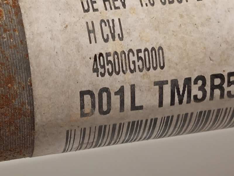 Recambio de transmision delantera izquierda para kia niro referencia OEM IAM 49500G5000  