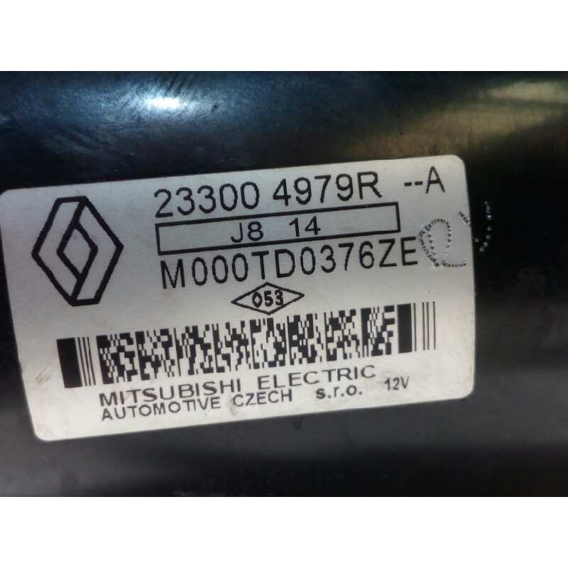 Recambio de motor arranque para nissan micra v (k14) 0.9 cat referencia OEM IAM 233004979R  M000TD0376ZE