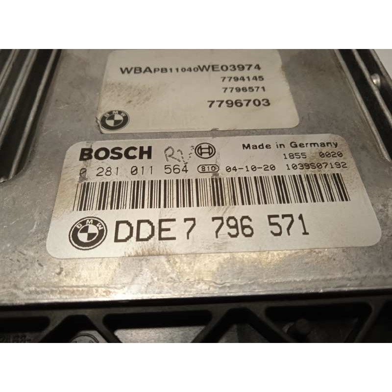 Recambio de centralita motor uce para bmw x3 (e83) 2.0d referencia OEM IAM 7796571  0281011564