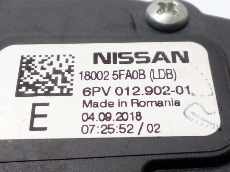 Recambio de potenciometro pedal para nissan micra v (k14) 0.9 cat referencia OEM IAM 180025FA0B  6PV01290201
