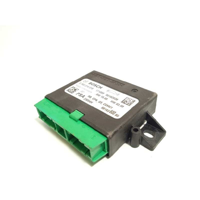 Recambio de modulo electronico para peugeot 3008 1.6 blue-hdi fap referencia OEM IAM 9819360080  0263014016