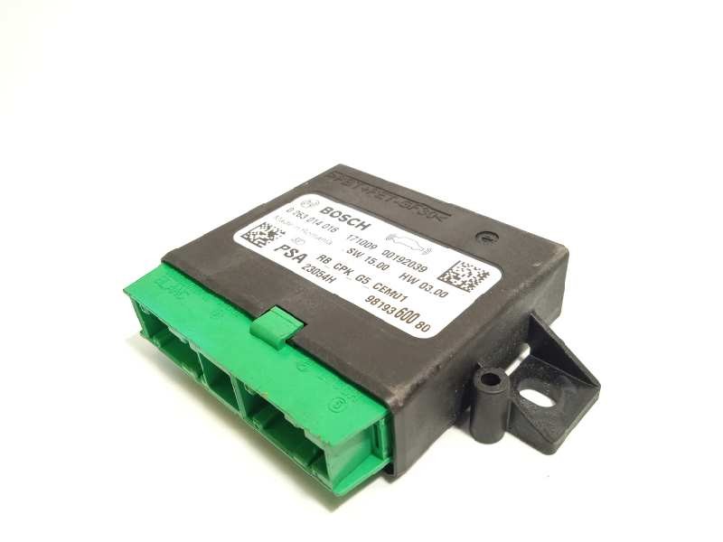 Recambio de modulo electronico para peugeot 3008 1.6 blue-hdi fap referencia OEM IAM 9819360080  0263014016