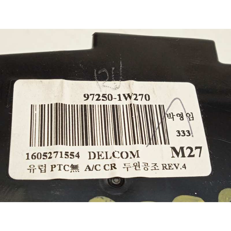 Recambio de mando climatizador para kia rio basic referencia OEM IAM 972501W270  