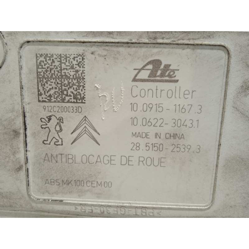 Recambio de abs para citroën c3 picasso exclusive referencia OEM IAM 9802460680 10091511673 10022001214