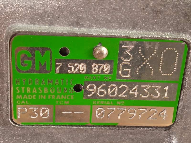 Recambio de caja cambios para bmw serie 3 compact (e46) 318ti referencia OEM IAM 7520870 3GX0 96024331