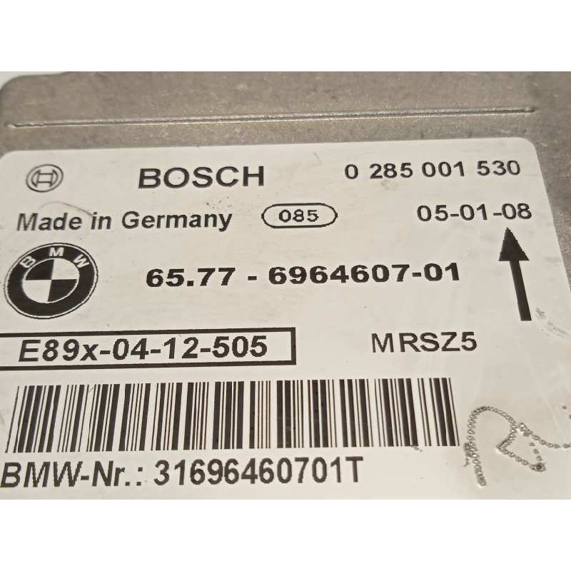 Recambio de centralita airbag para bmw serie 3 berlina (e90) 320d referencia OEM IAM 65776964607  0285001530