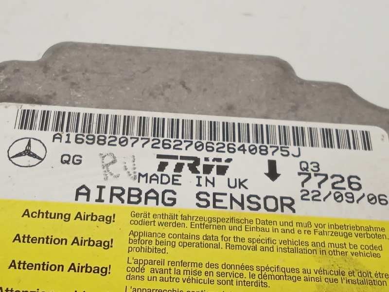 Recambio de centralita airbag para mercedes-benz clase b (w245) 200 cdi (245.208) referencia OEM IAM A1698207726  