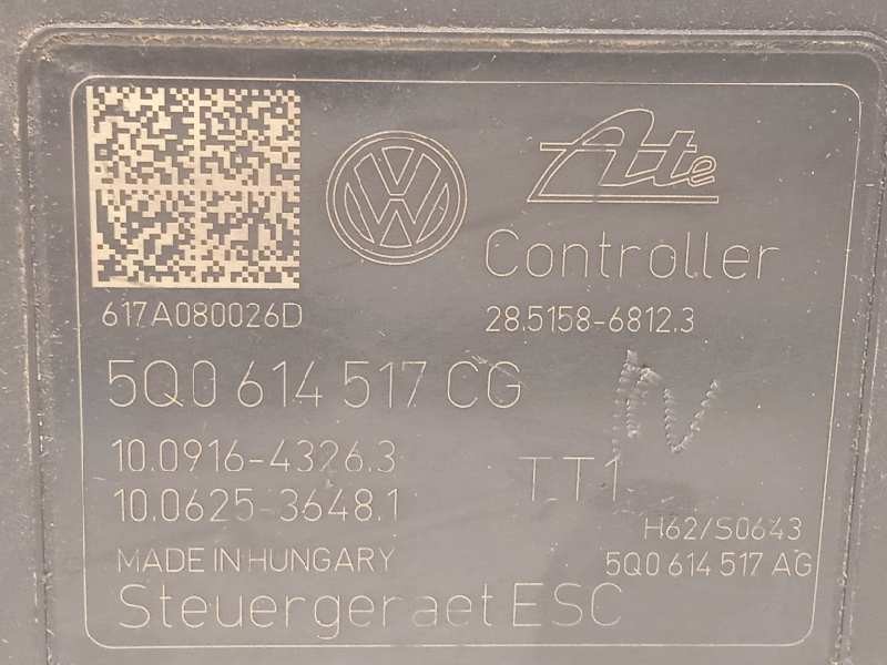 Recambio de abs para seat leon st (5f8) style referencia OEM IAM 5Q0614517CG 28515868123 10022009984