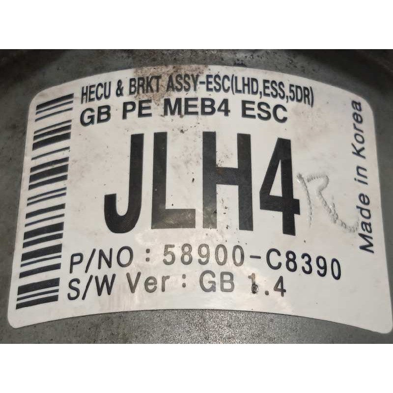 Recambio de abs para hyundai i20 active tecno referencia OEM IAM 58920C8390 6158945200 C858924650