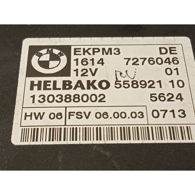 Recambio de modulo electronico para bmw x5 (e70) xdrive30d referencia OEM IAM 16147276046  