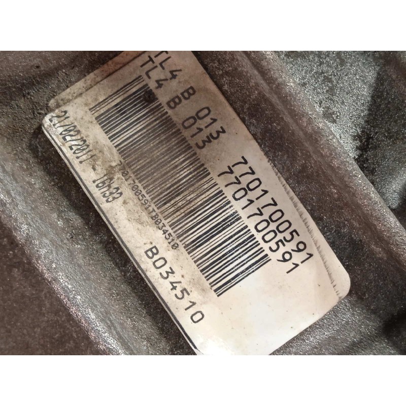 Recambio de caja cambios para renault laguna grandtour iii dynamique referencia OEM IAM TL4013 7701700591 TL4B013