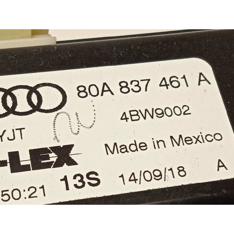 Recambio de elevalunas delantero izquierdo para audi q5 (fyb) 2.0 tdi referencia OEM IAM 80A837461A  5Q4959801B