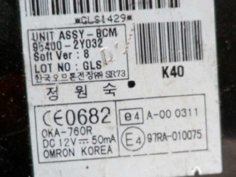 Recambio de modulo electronico para hyundai ix35 2.0 cat referencia OEM IAM 954002Y032  