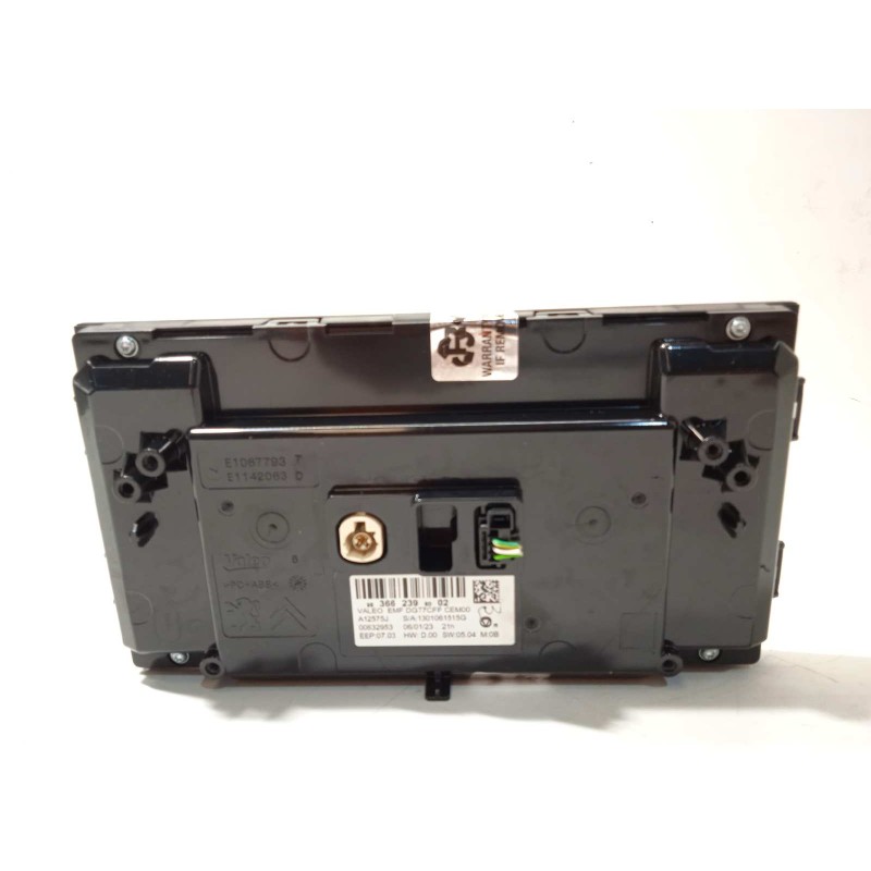 Recambio de pantalla multifuncion para peugeot 208 (p2) active referencia OEM IAM 9836623980  